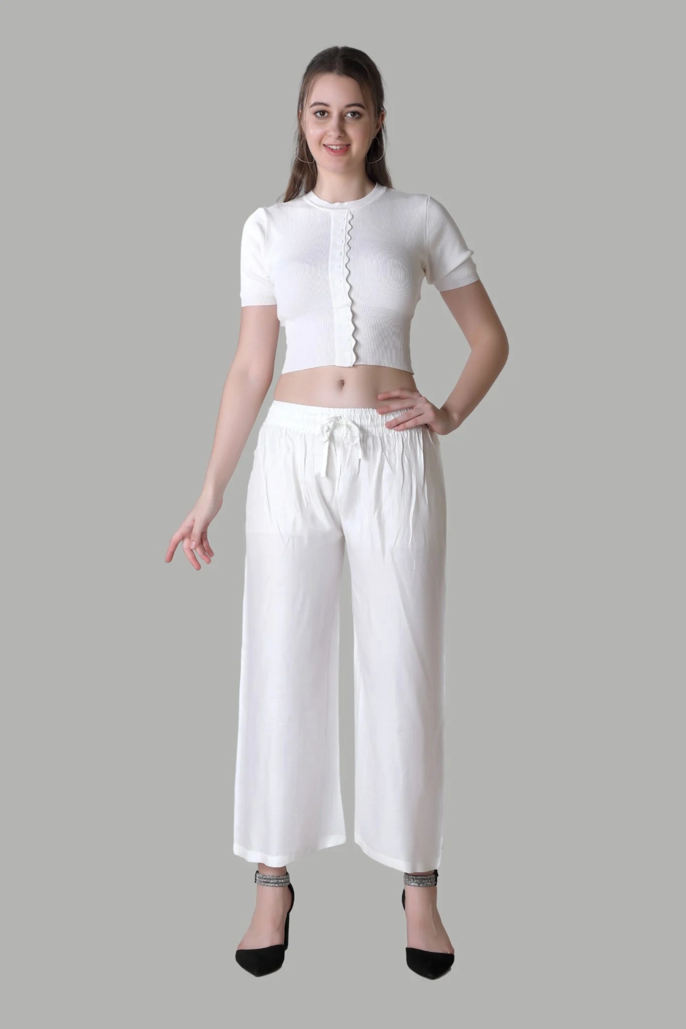 Women's Freedom Fit Palazzo Set 5 Combo Set