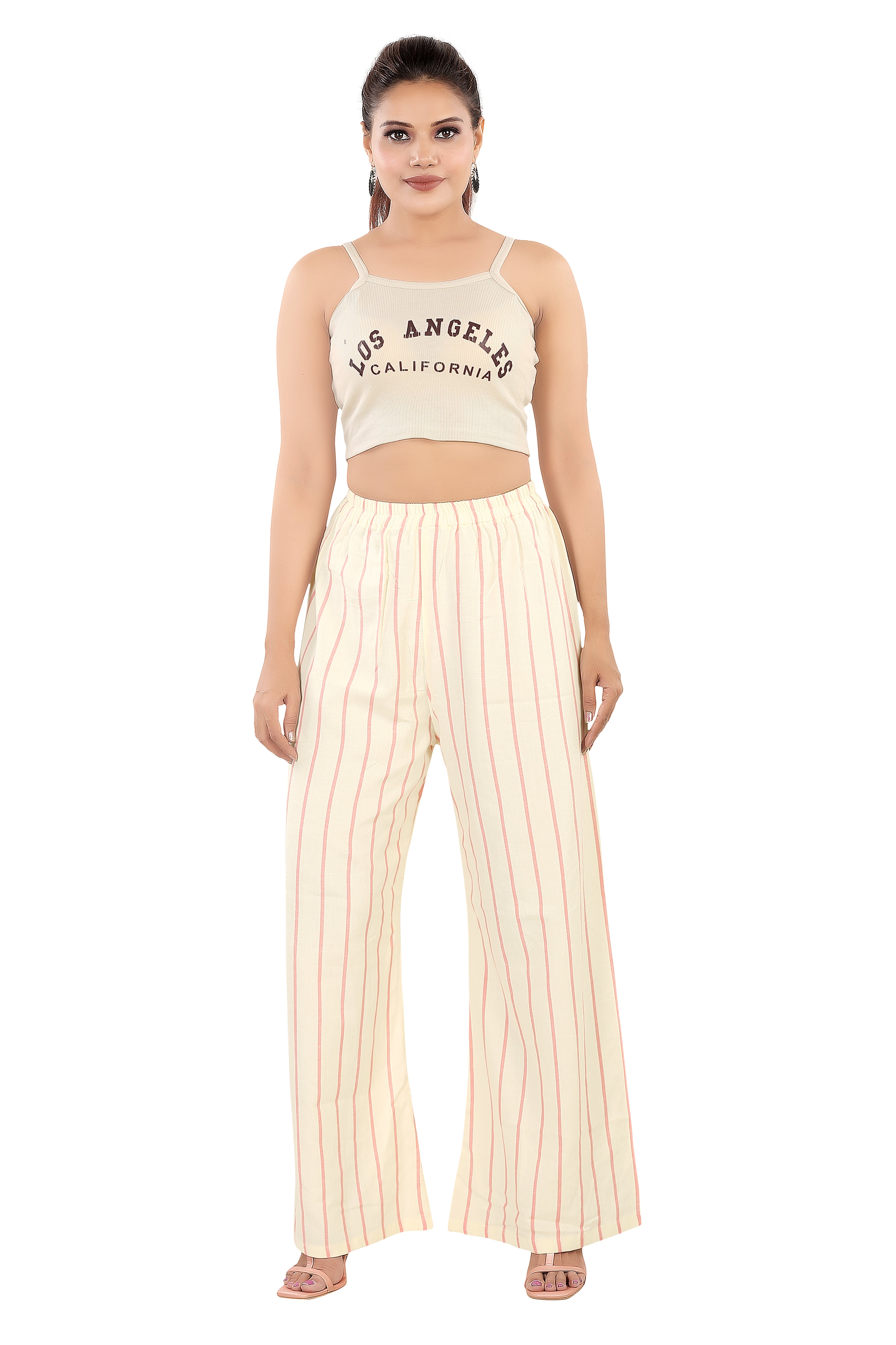 Everyday Wear Solid Palazzo 2 Combo Set