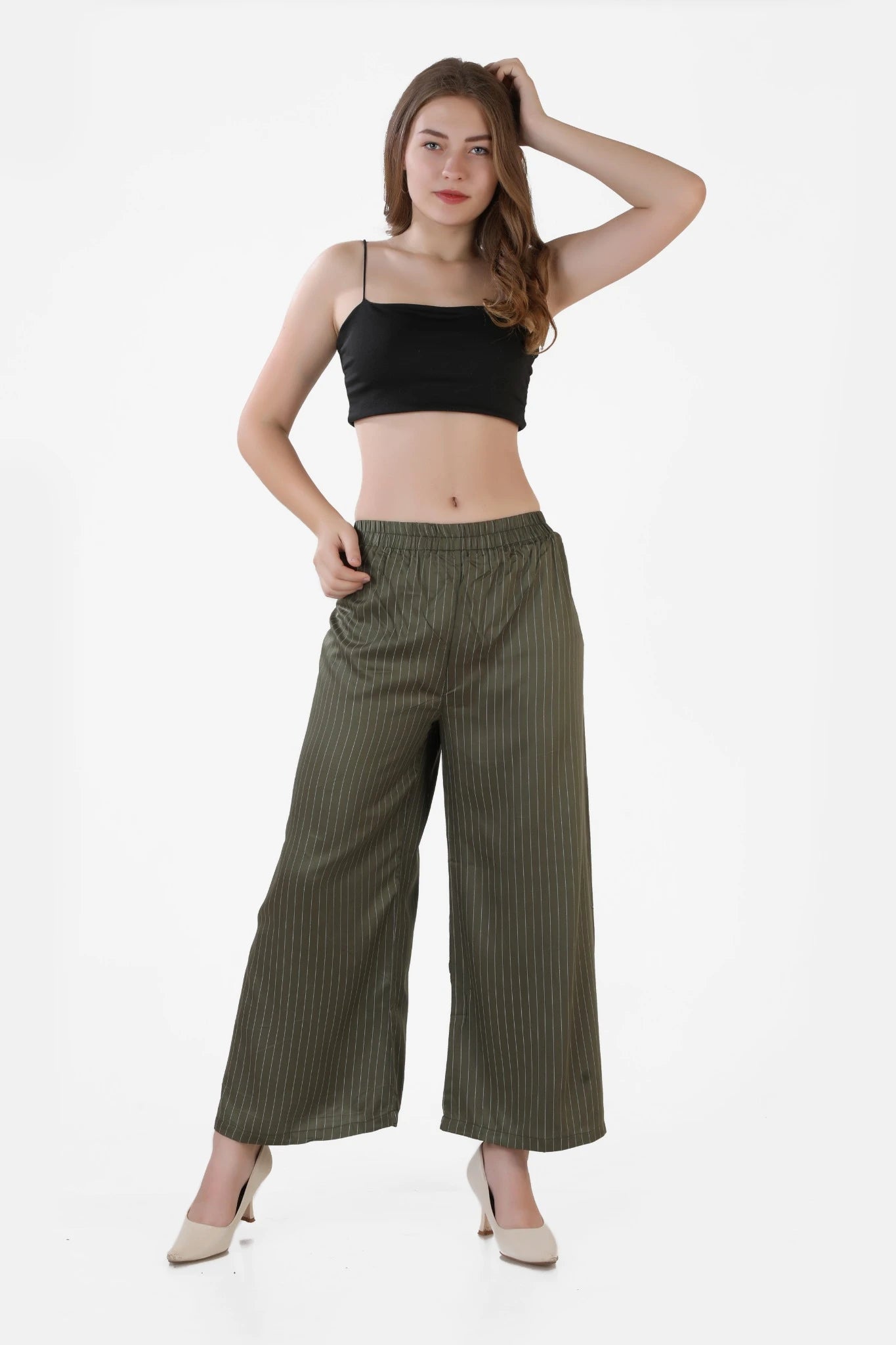 Everyday Wear Solid Palazzo 2 Combo Set