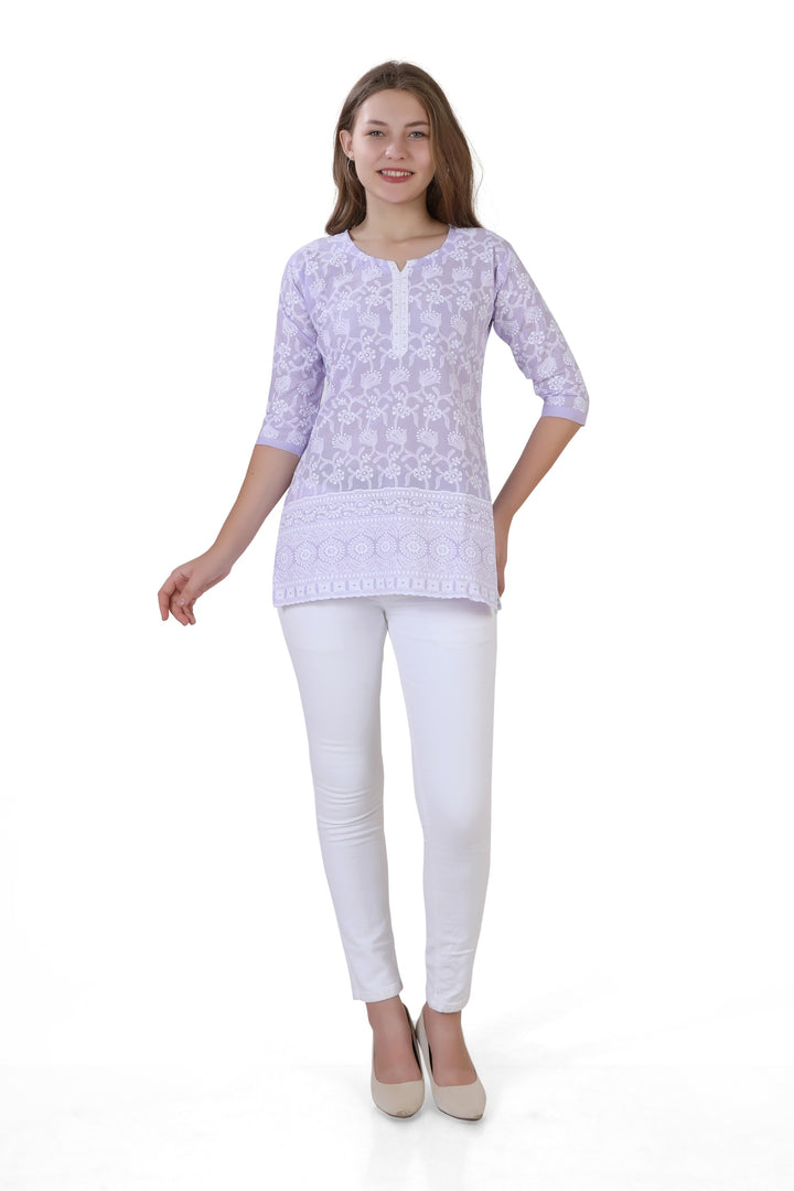Lucknowi Short Kurti