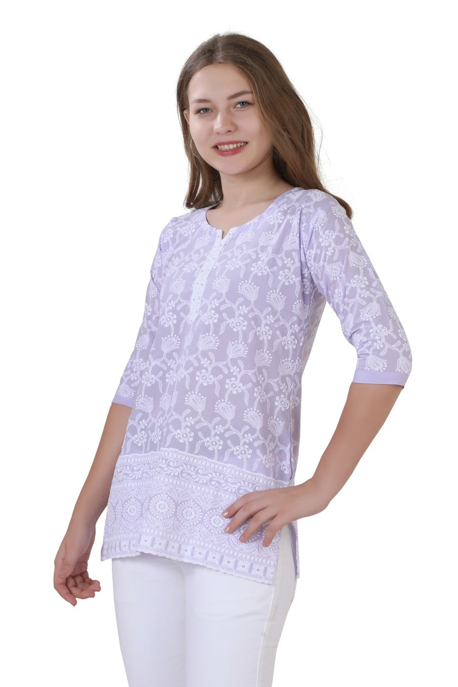 Lucknowi Short Kurti