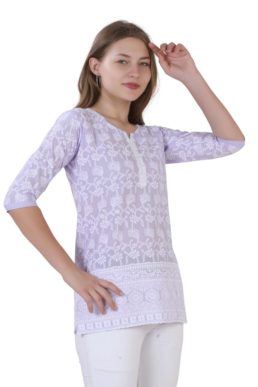 Lucknowi Short Kurti
