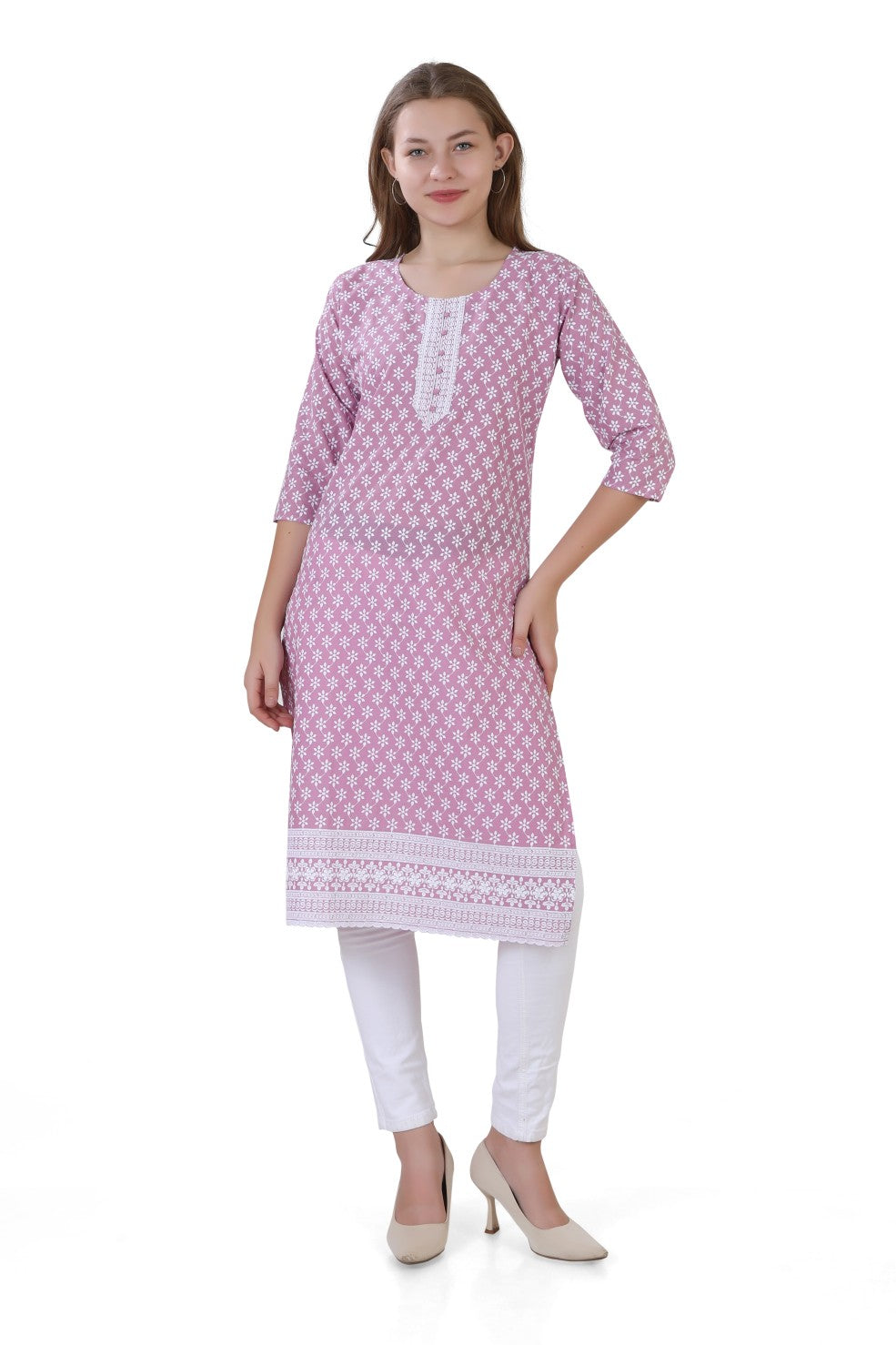 Lucknowi Long Kurti