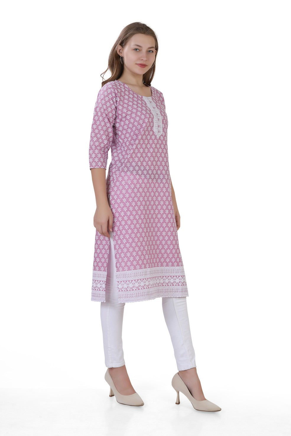 Lucknowi Long Kurti