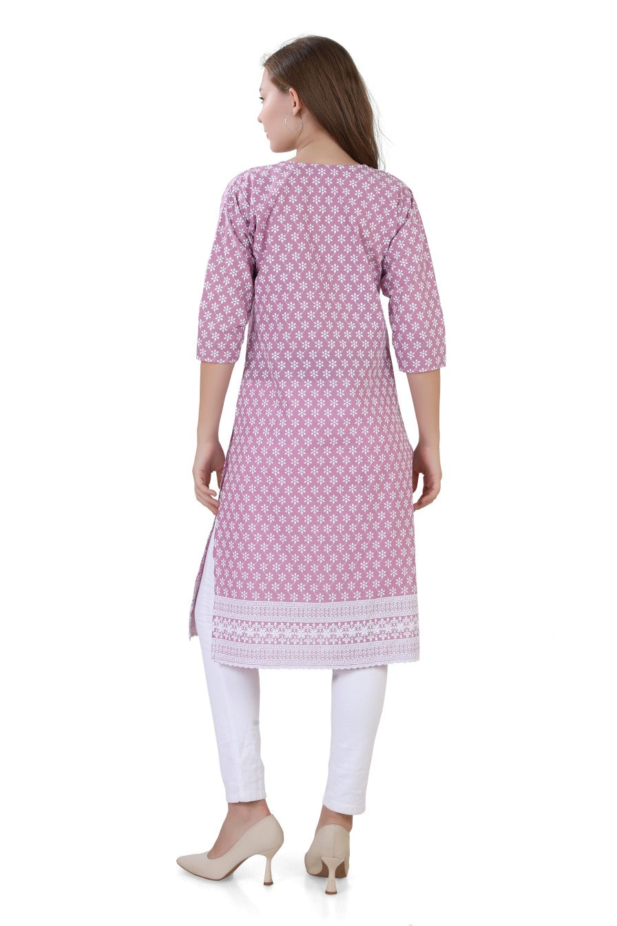 Lucknowi Long Kurti