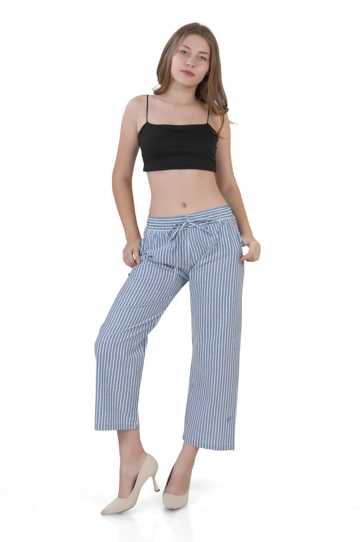 Women's Striped straight Fit
