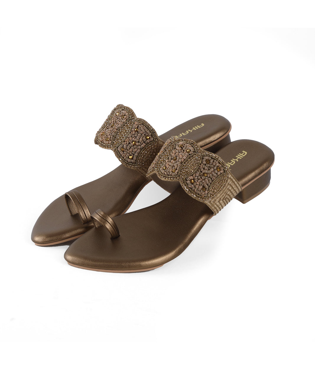 AIKAA Ethnic Toe-Ring Flat