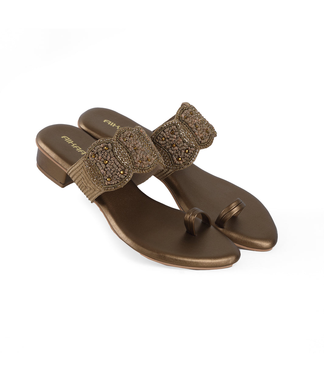 AIKAA Ethnic Toe-Ring Flat