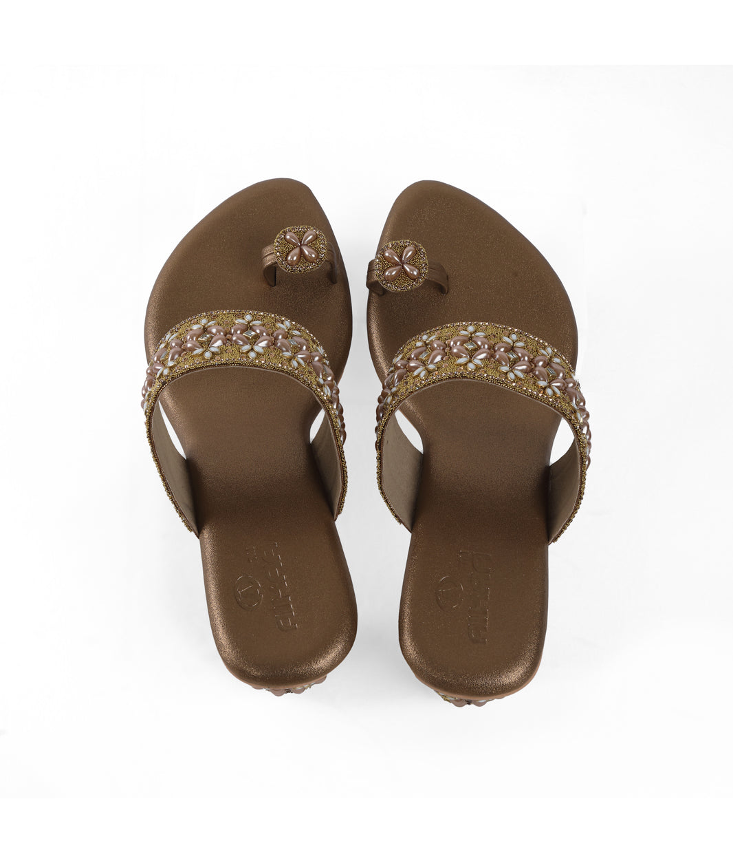 AIKAA Embellished Footwear