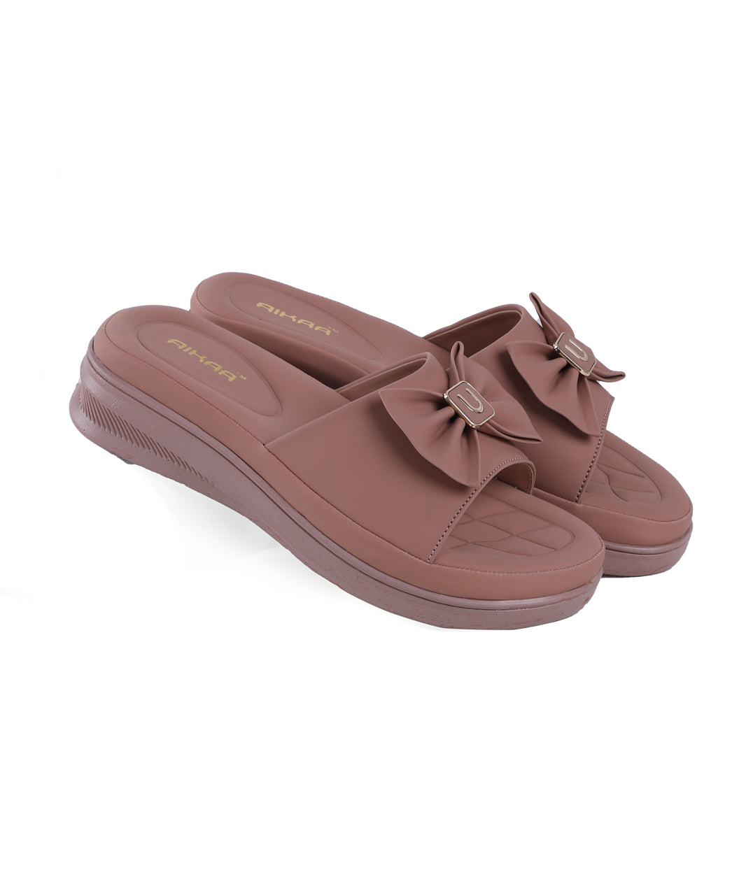 AIKAA Bow Comfort Slides