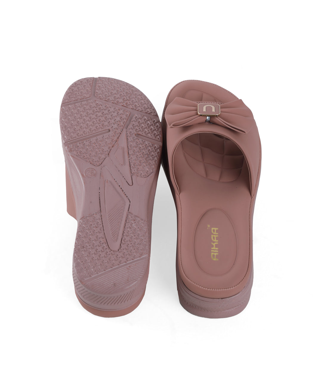 AIKAA Bow Comfort Slides