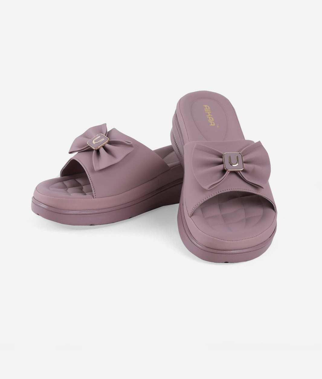 AIKAA Bow Comfort Slides