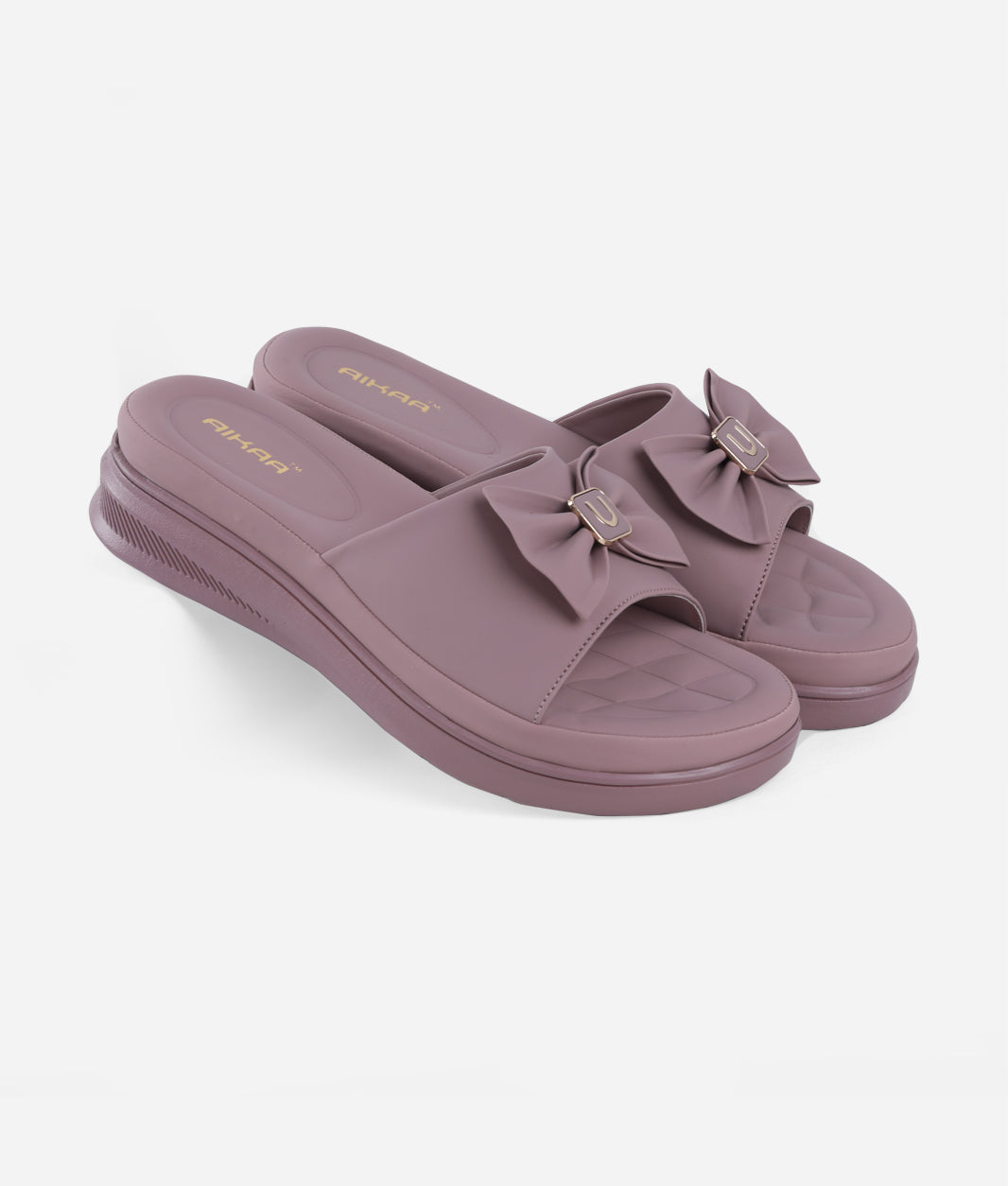 AIKAA Bow Comfort Slides