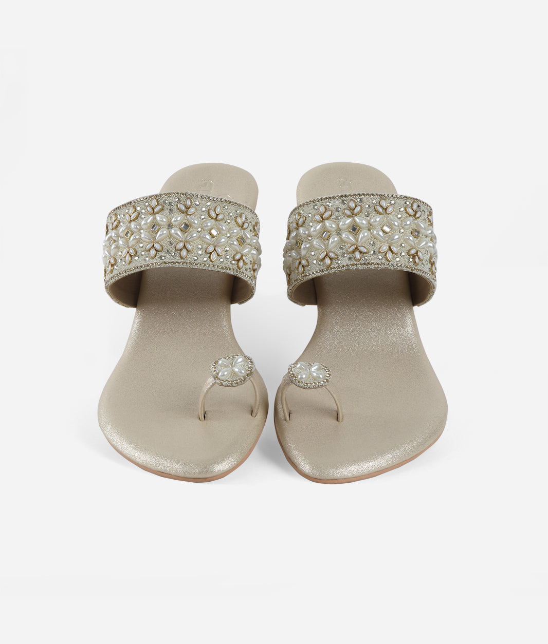AIKAA Embellished Footwear