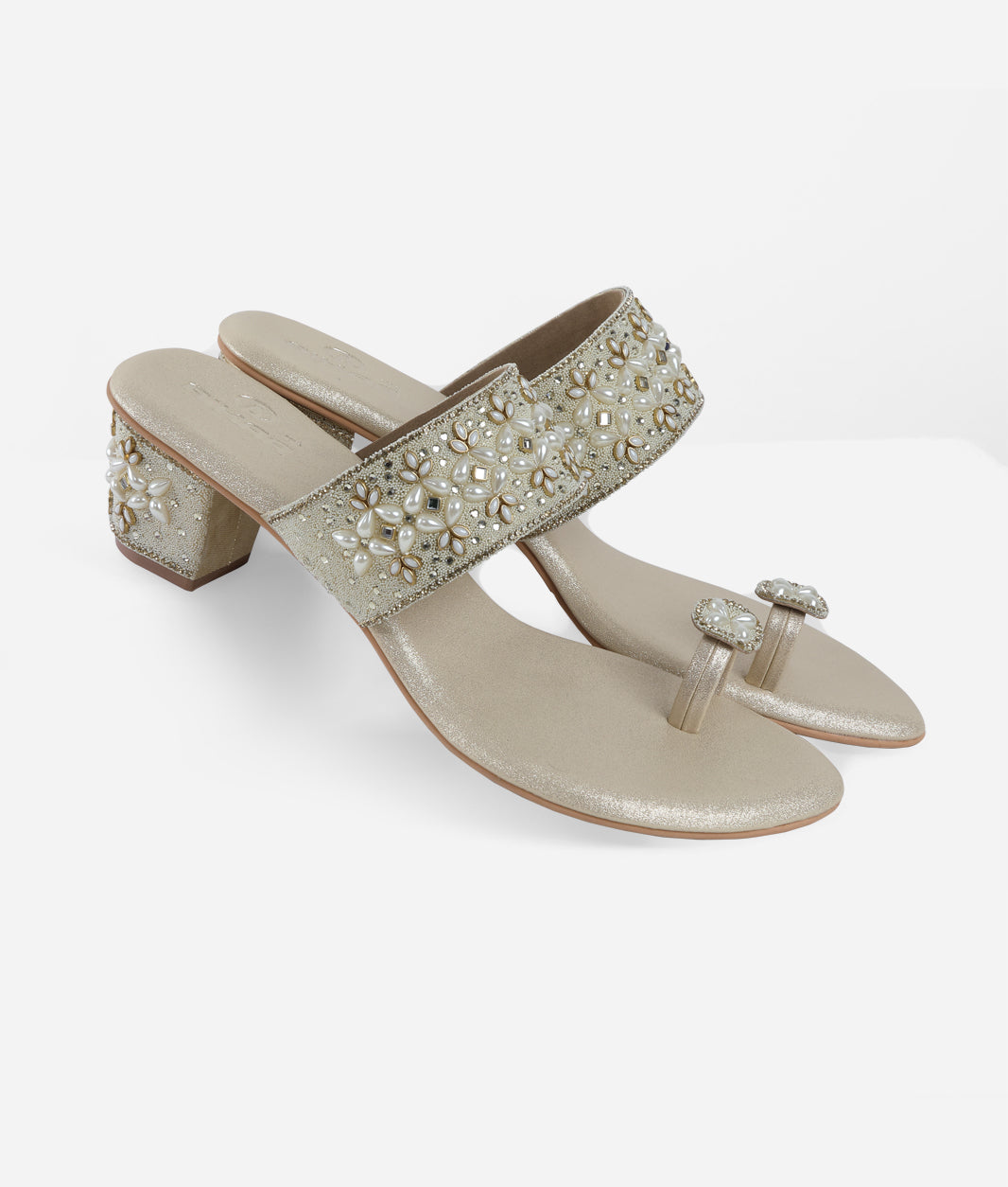 AIKAA Embellished Footwear