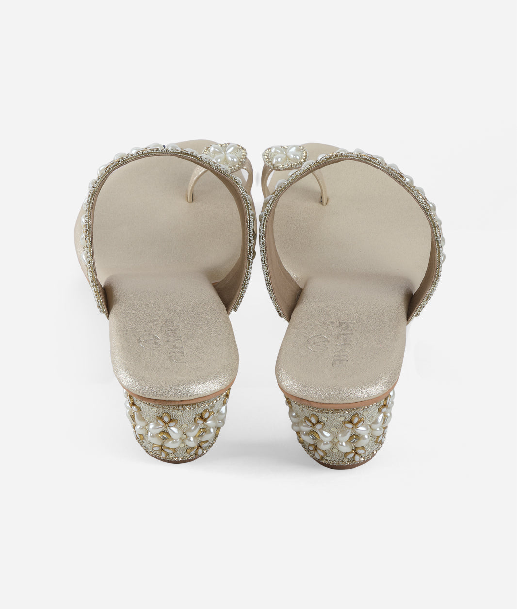 AIKAA Embellished Footwear