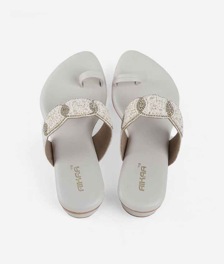 AIKAA Ethnic Toe-Ring Flat