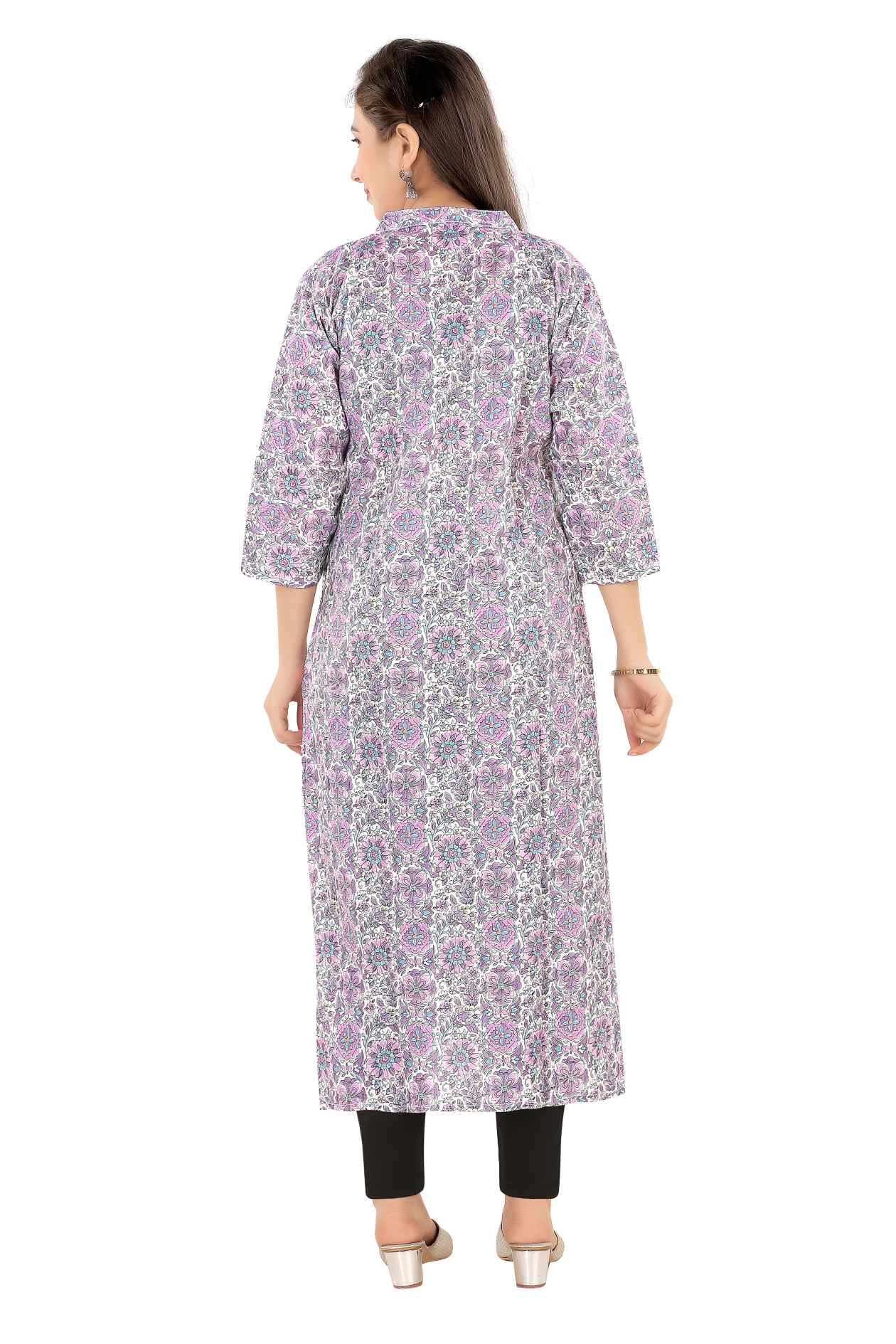 AIKAA Floral Printed Kurti