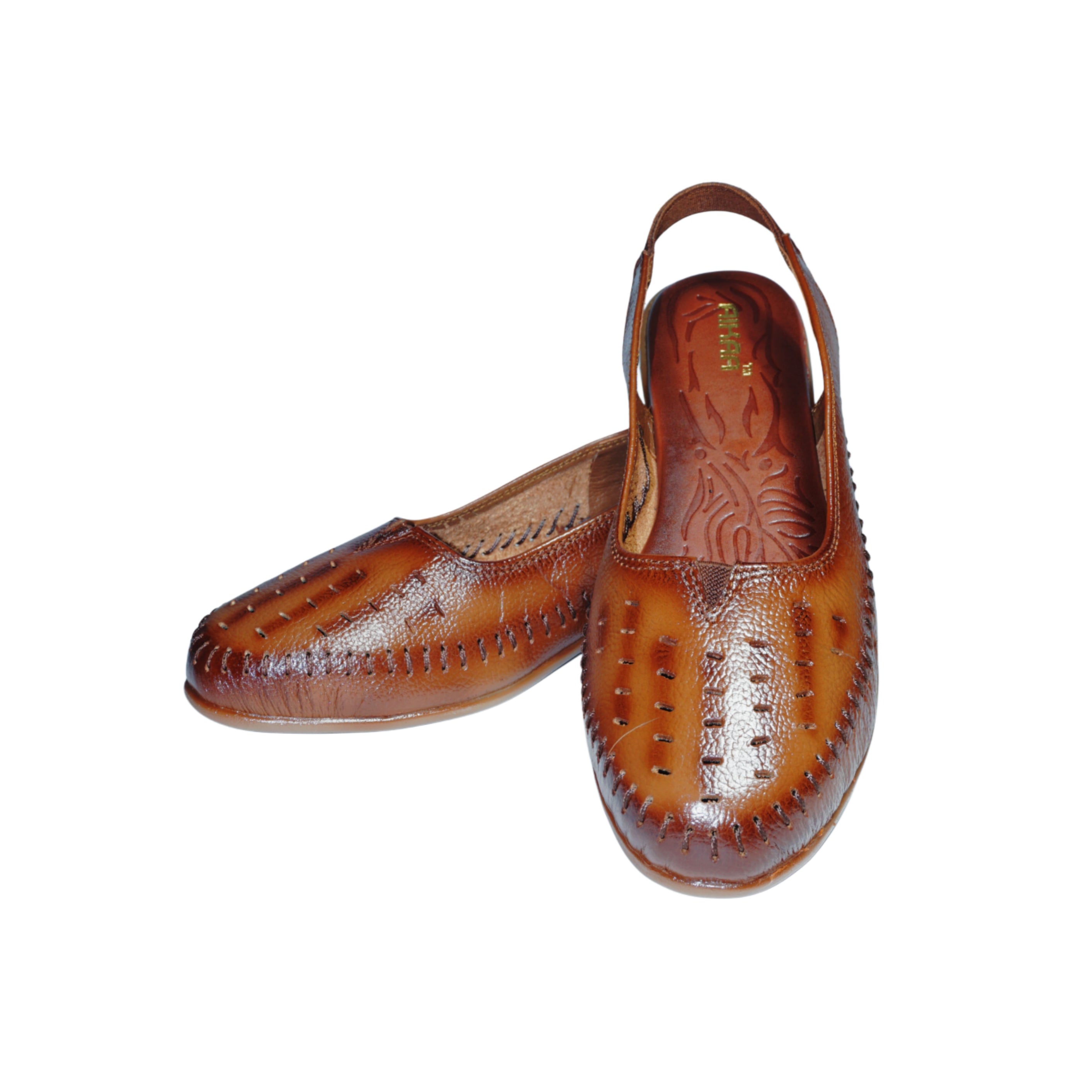 Premium Leather Sling back Flats