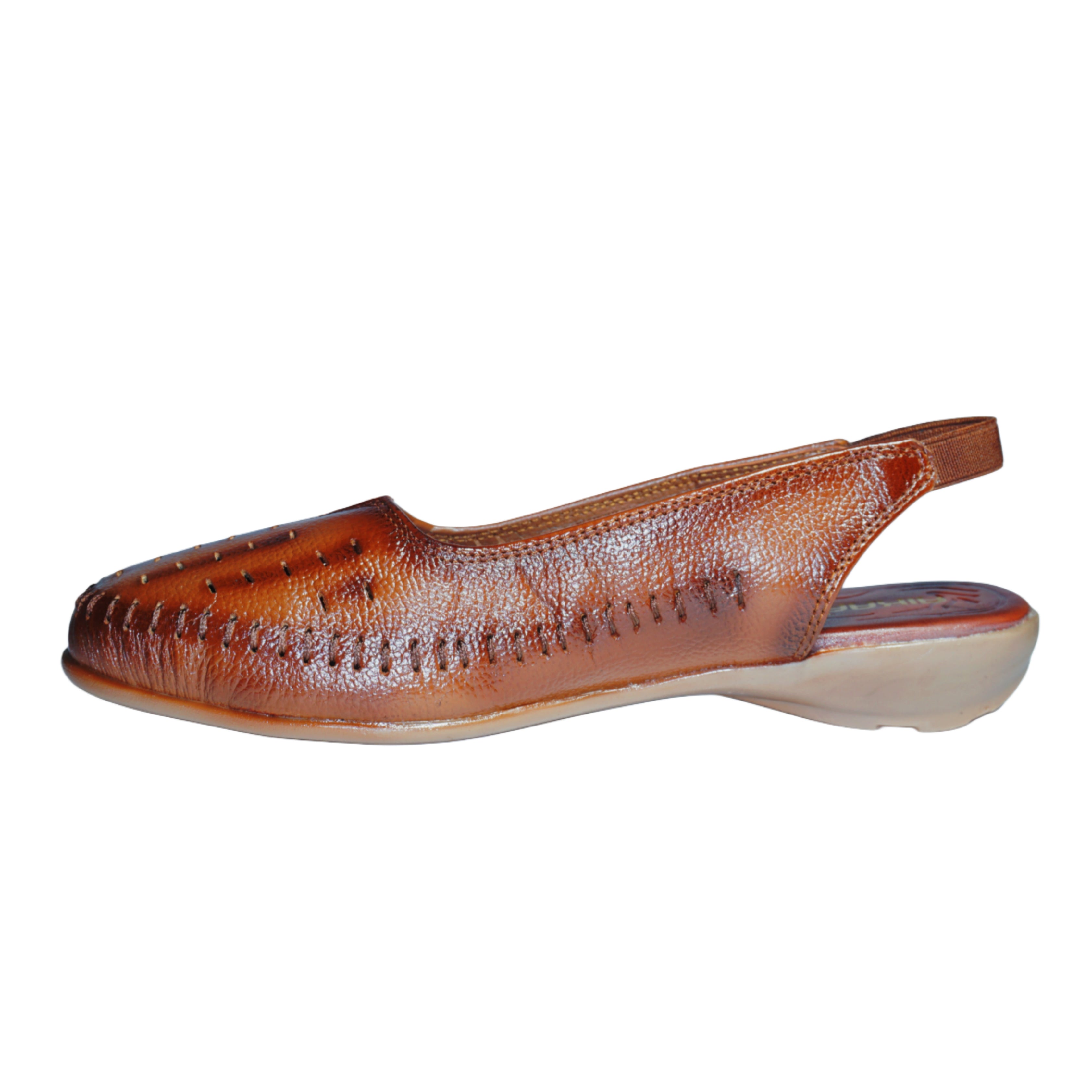 Premium Leather Sling back Flats
