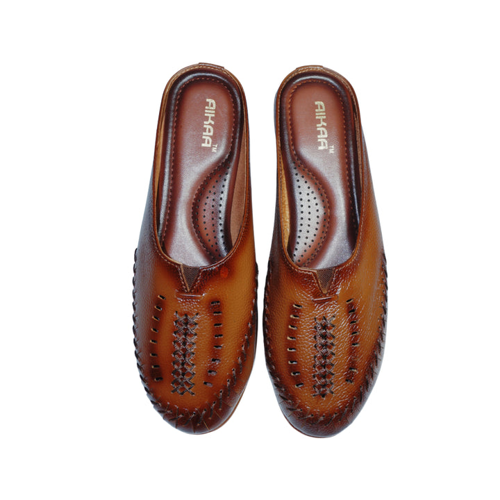 Premium Leather Slip-On Flats