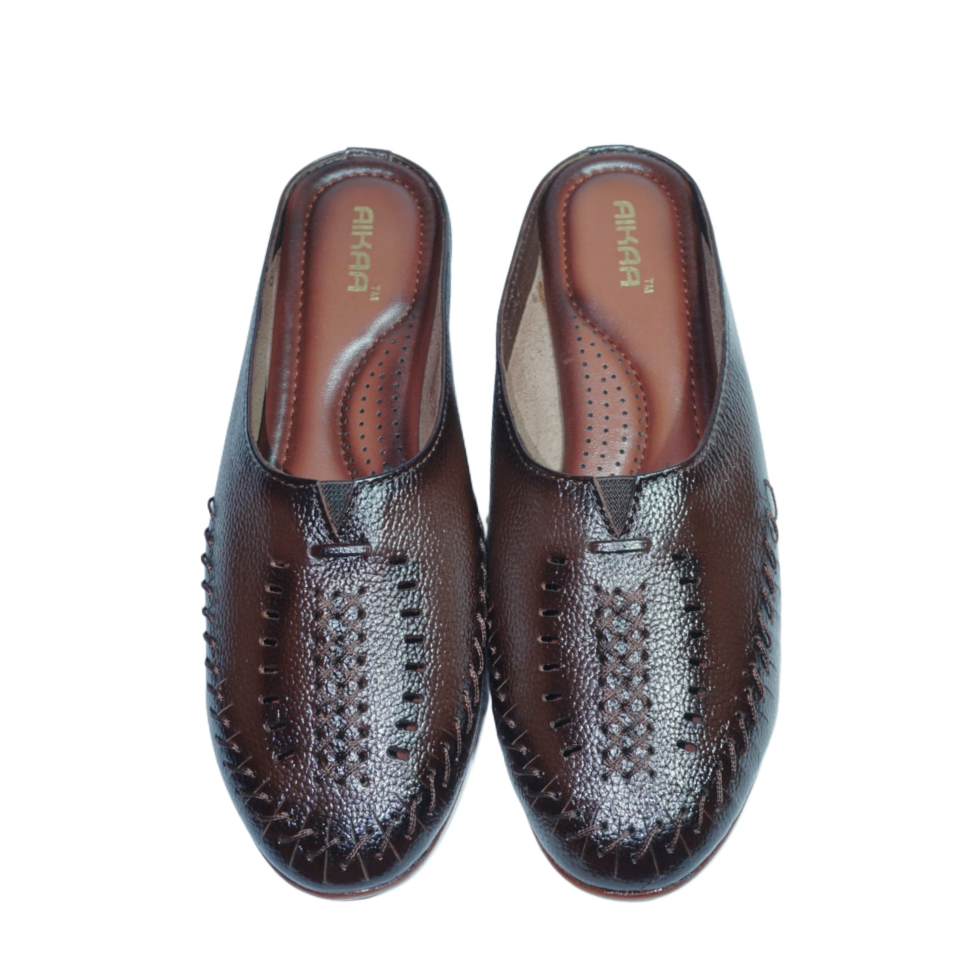 Premium Leather Slip-On Flats
