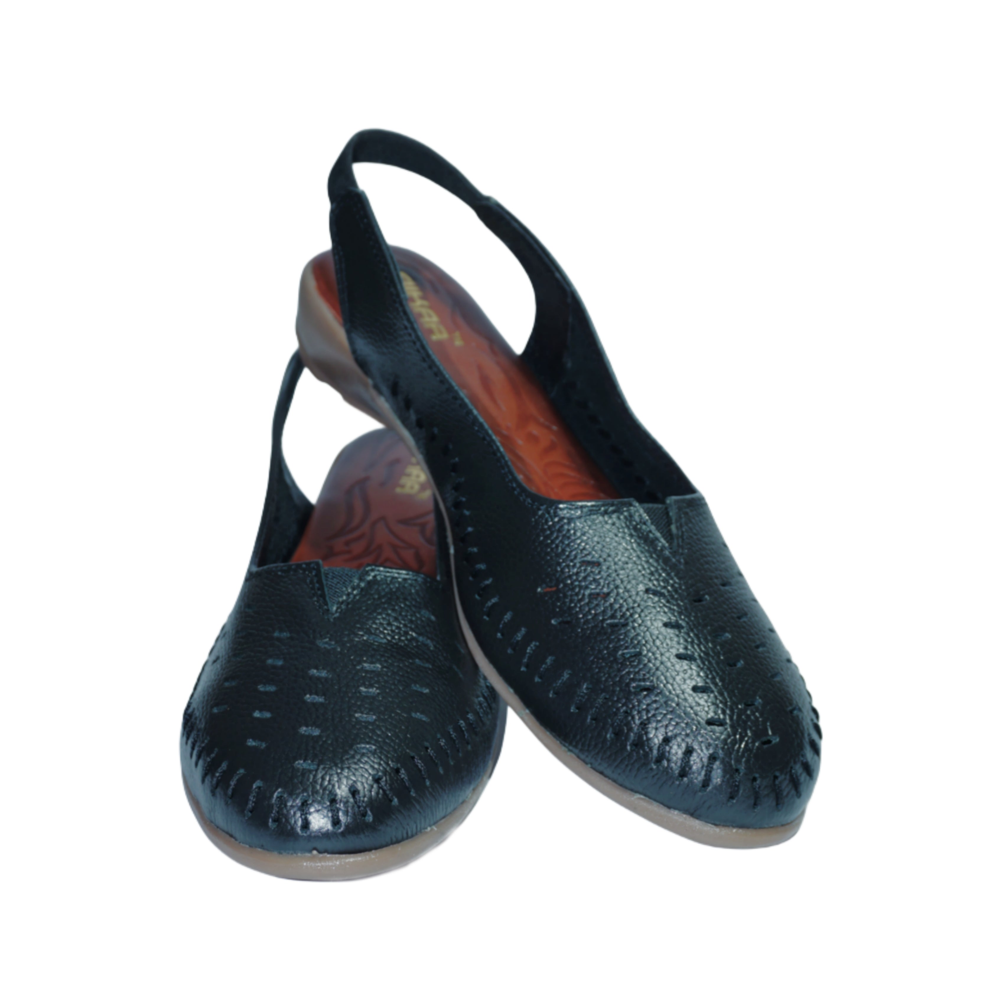 Premium Leather Sling back Flats