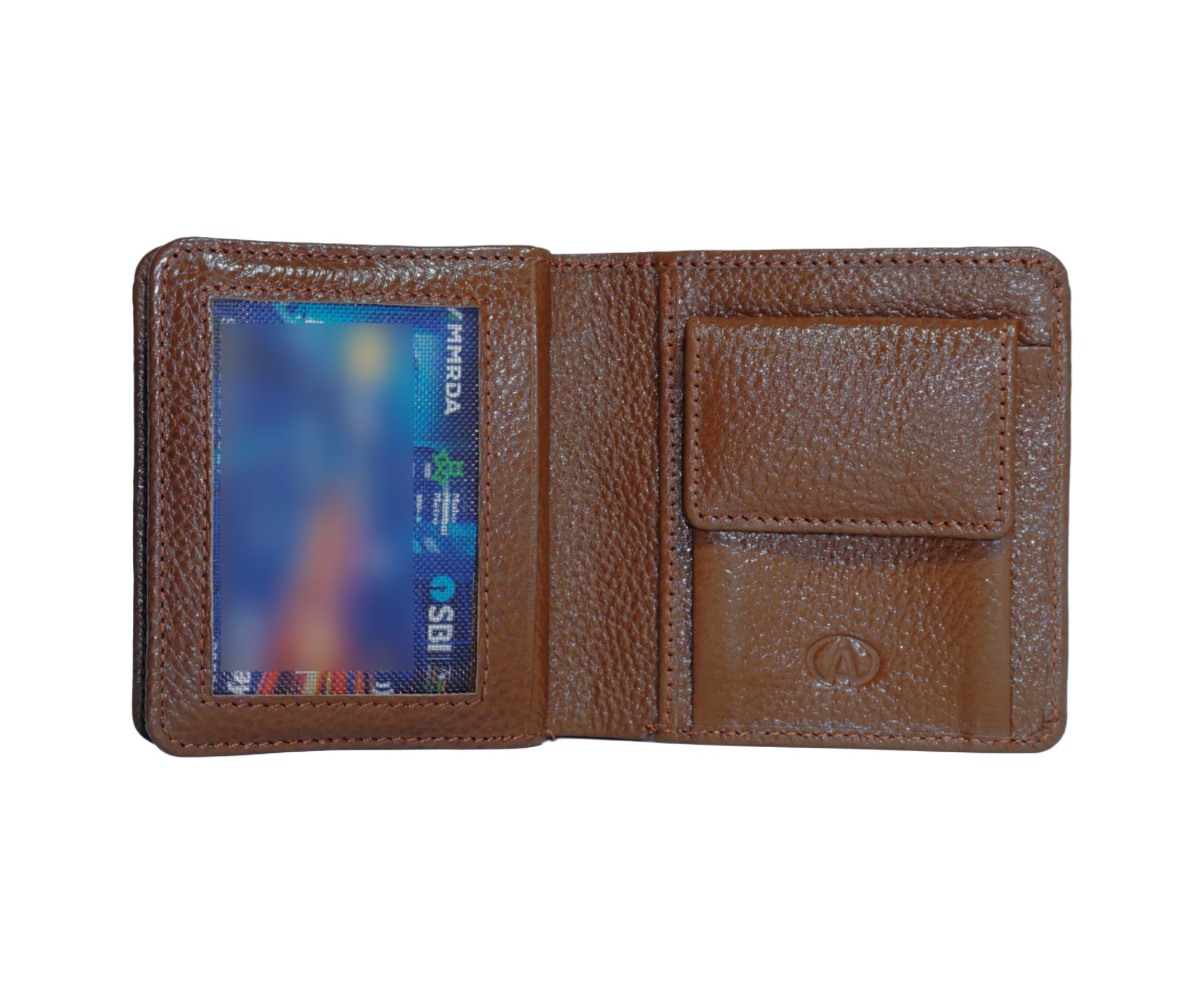 AIKAA Premium Leather Brown Wallet