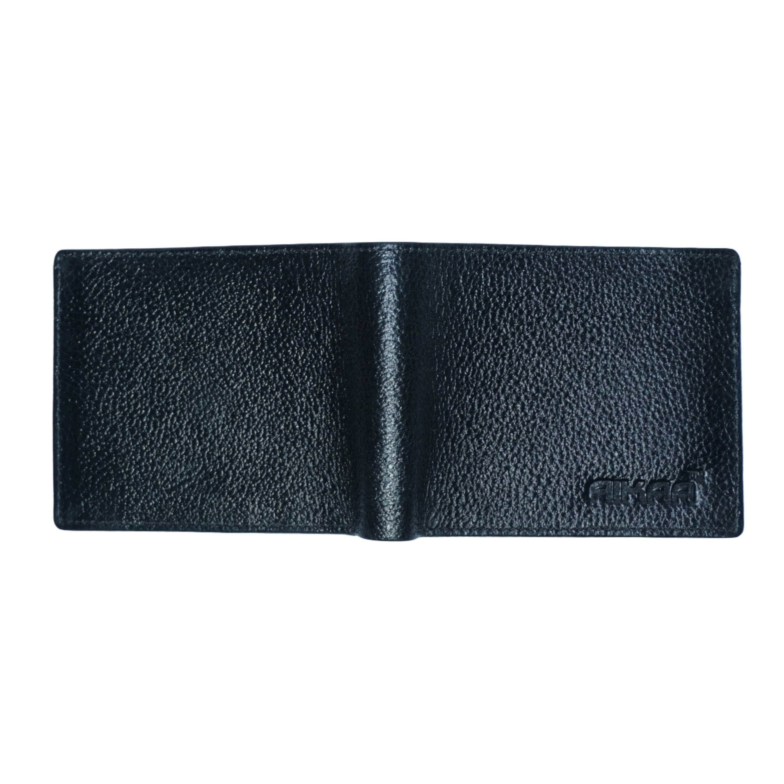 AIKAA Premium Leather Black Wallet