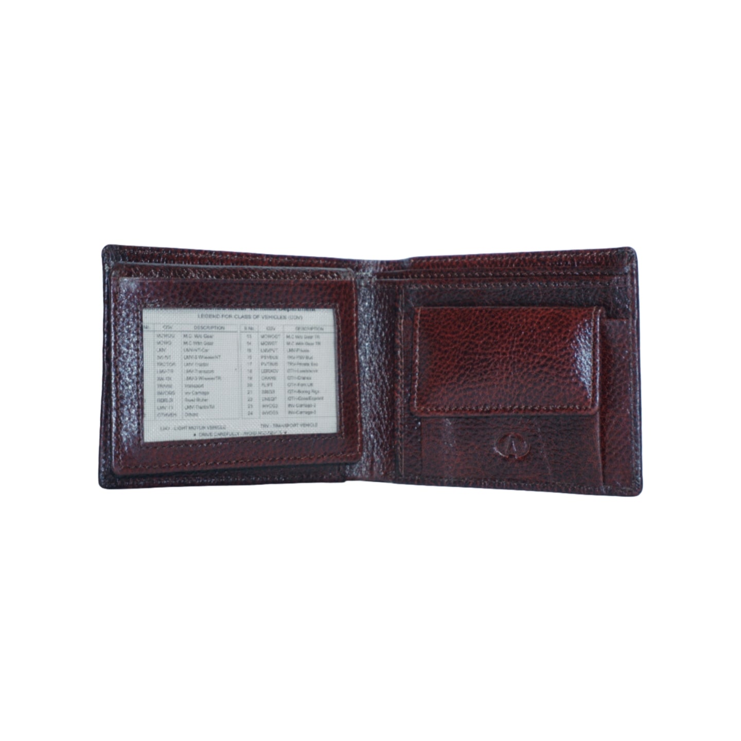 AIKAA Premium Leather Dark Brown Wallet