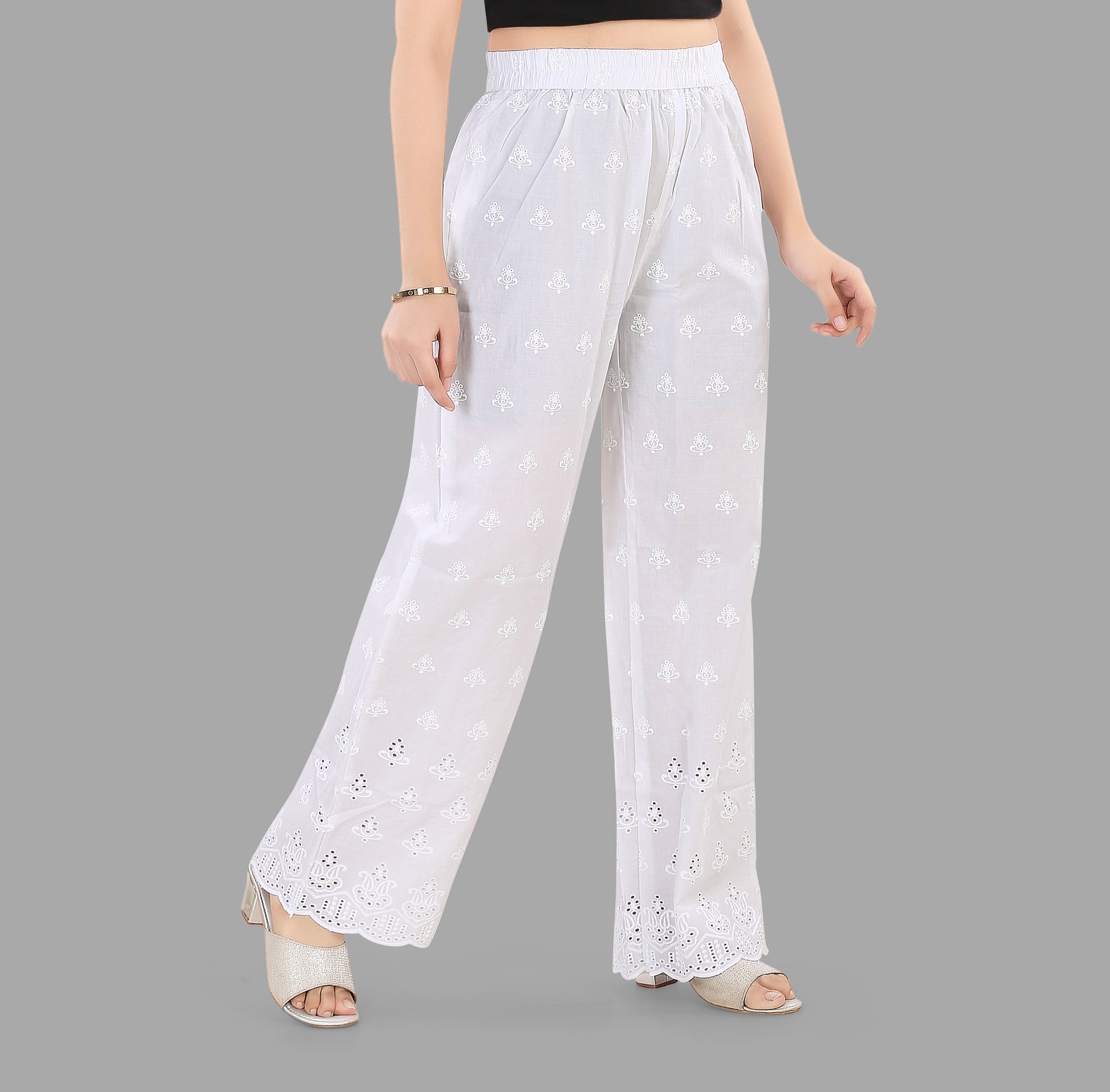 Chikankari Pant for Women's
