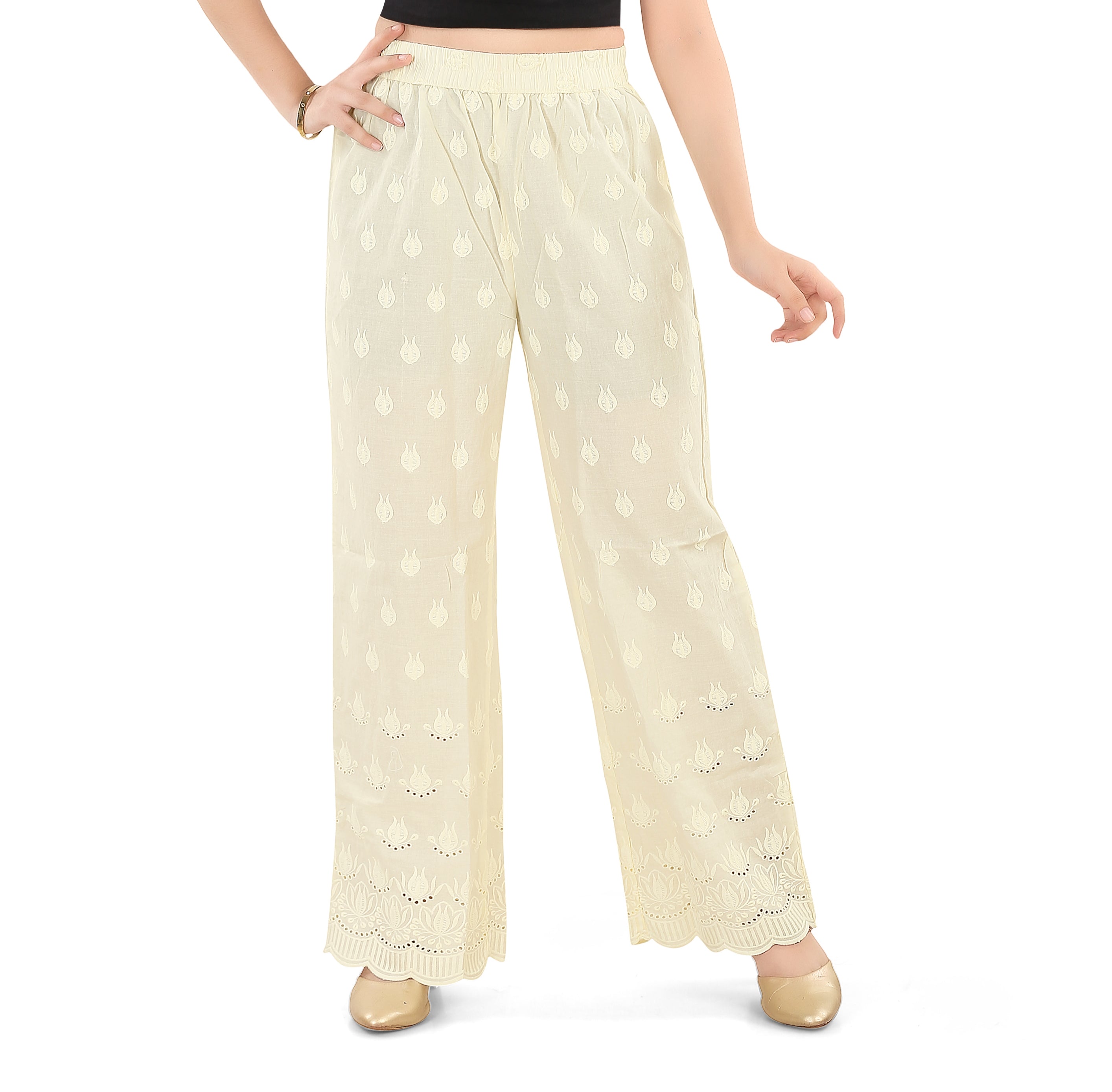 Chikankari Pant for Women's