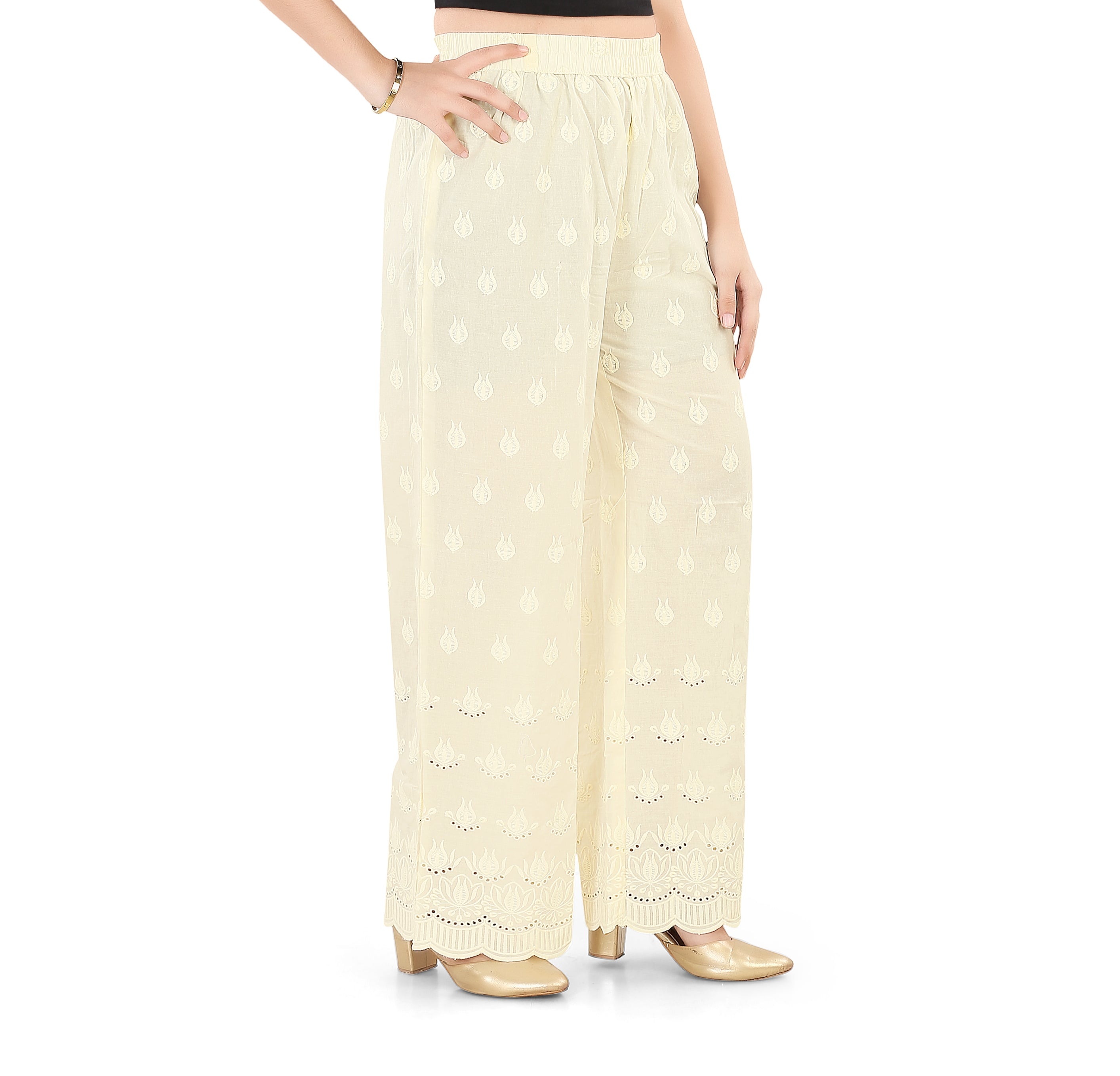 Chikankari Pant for Women's