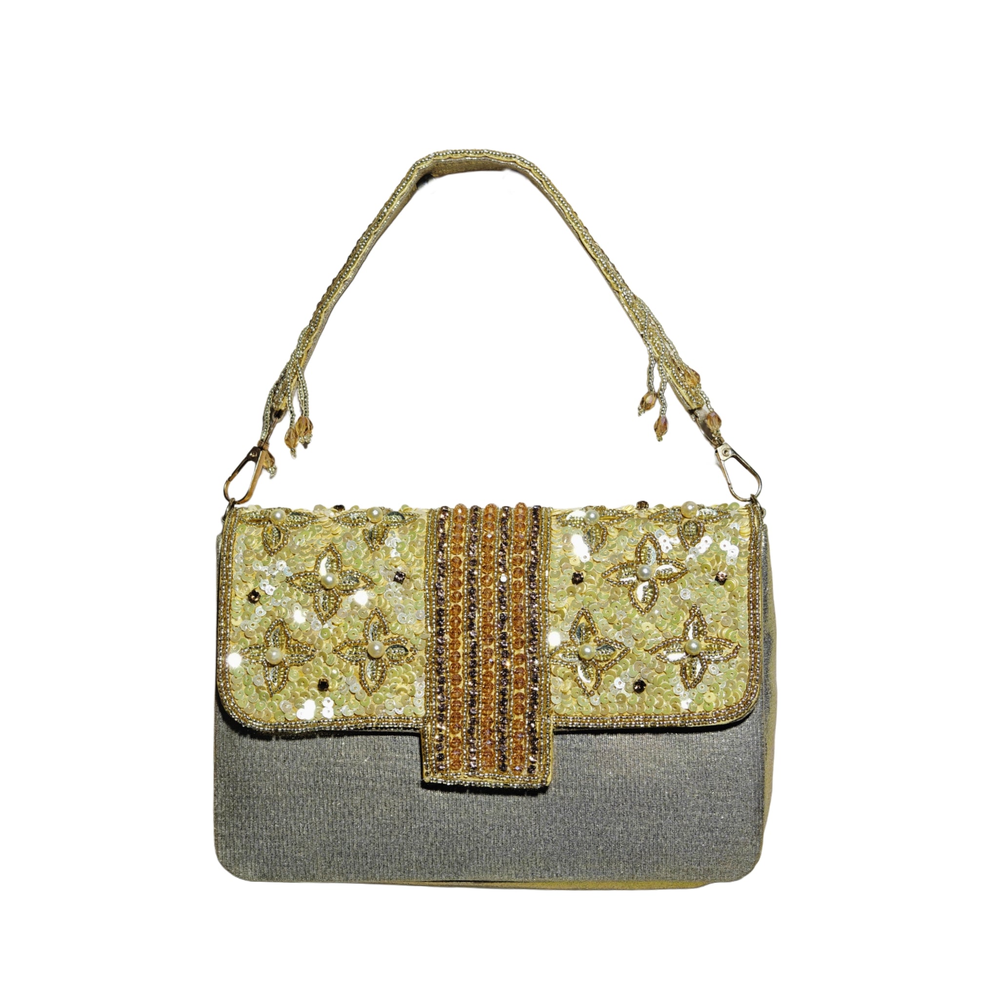 Pearl Embellished Clutch