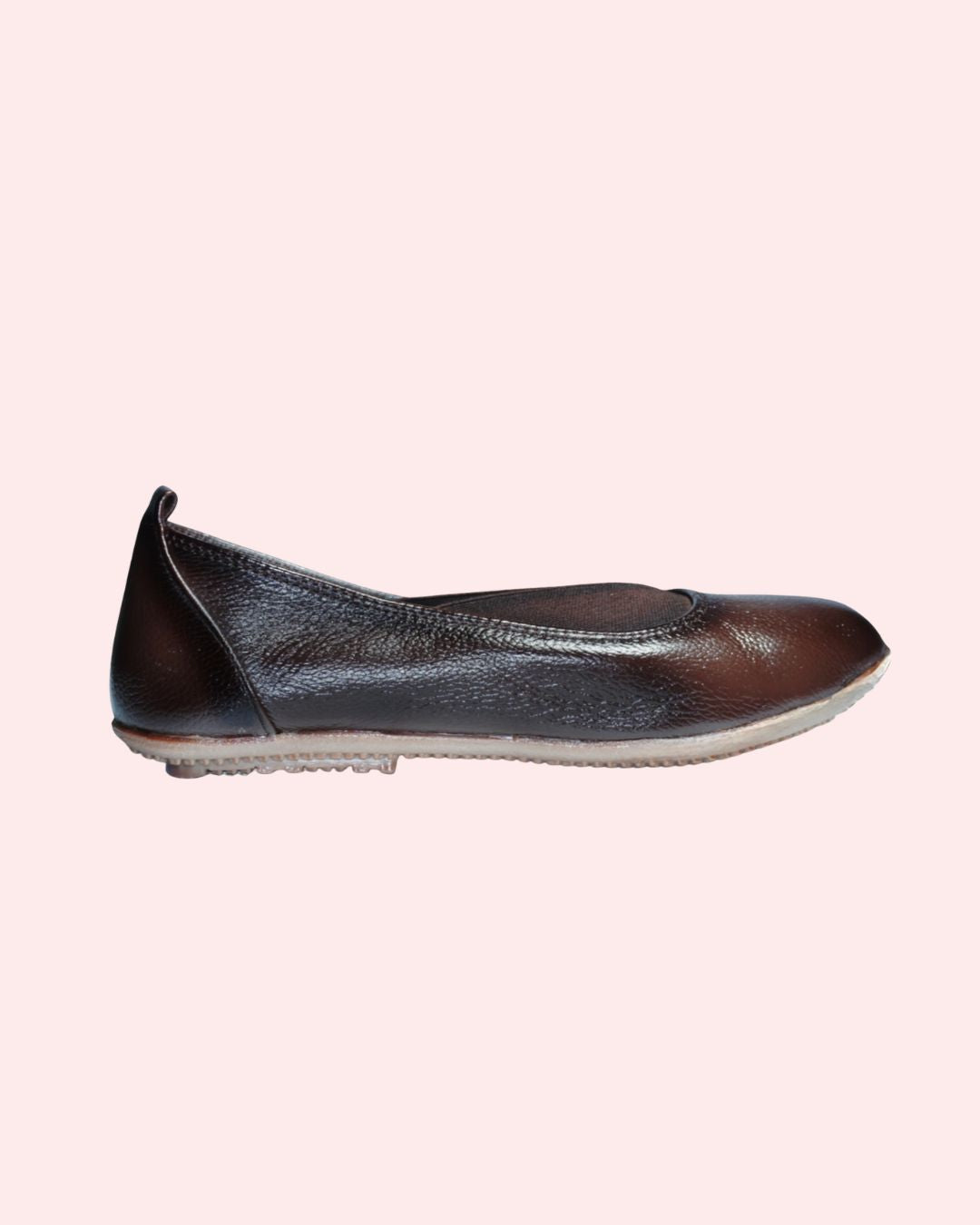 Comfortable women’s brown slipon loafers by AIKAA
