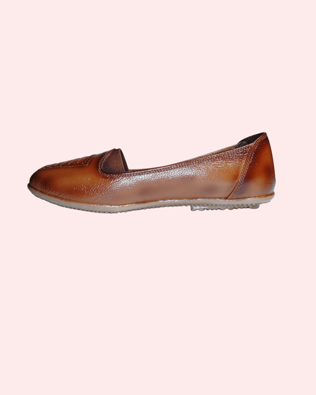 Comfortable women’s brown loafers by AIKAA