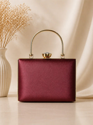 Stylish designer crystal evening clutch by AIKAA