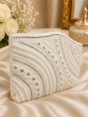 AIKAA Diamond Pearl Luxe bag for women