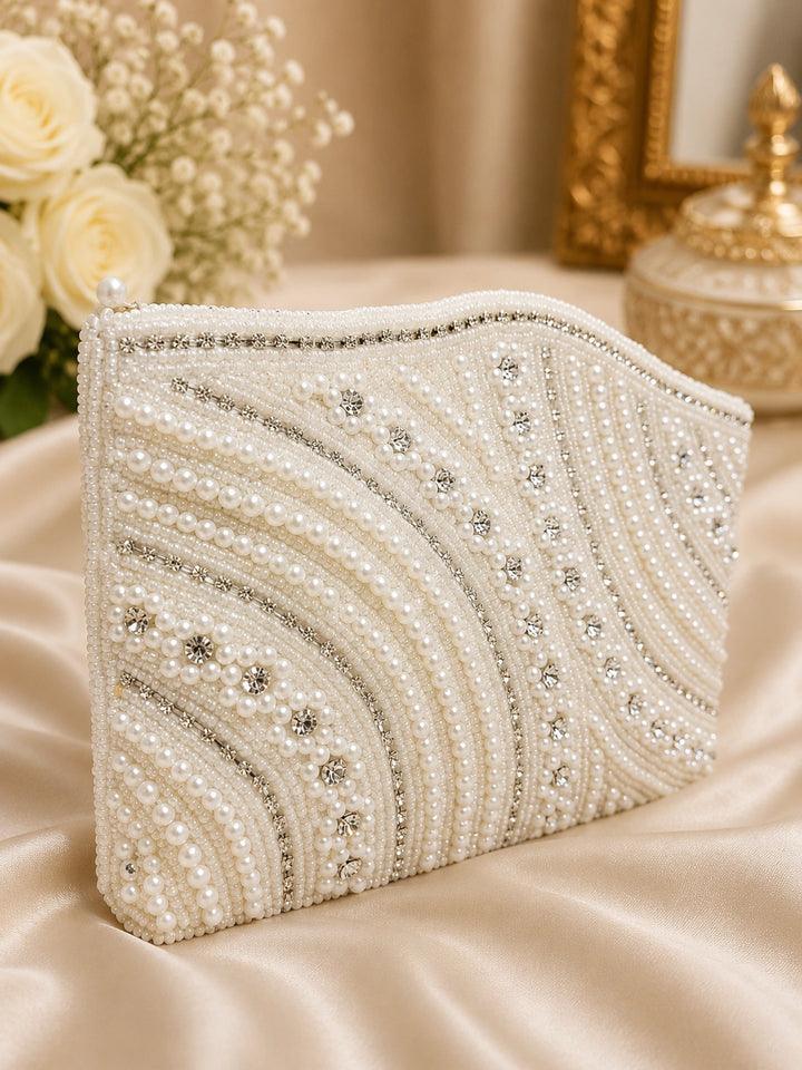 AIKAA Diamond Pearl Luxe bag for women