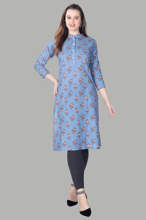 Comfortable women’s cotton ethnic kurti