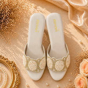 AIKAA Glow Walk white footwear for women