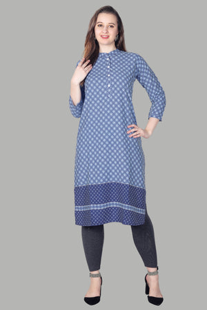 Modern printed kurti for daily wear