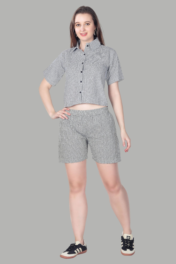 AIKAA Sunny Style co-ord set for women