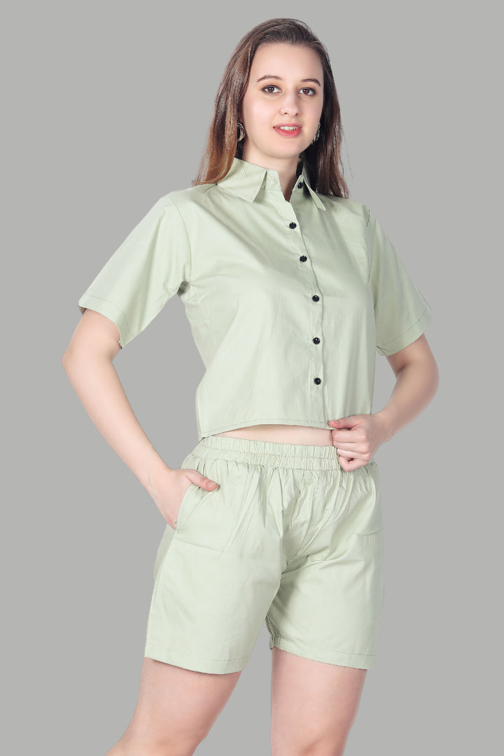 Trendy two piece co-ord set for casual wear