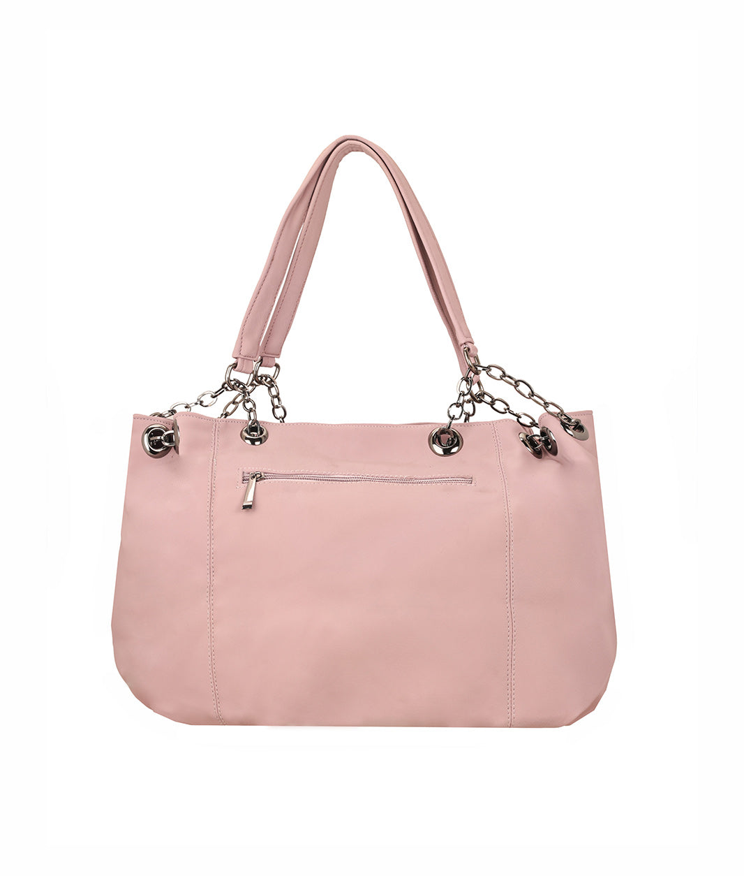 Chain Handle Tote Purse