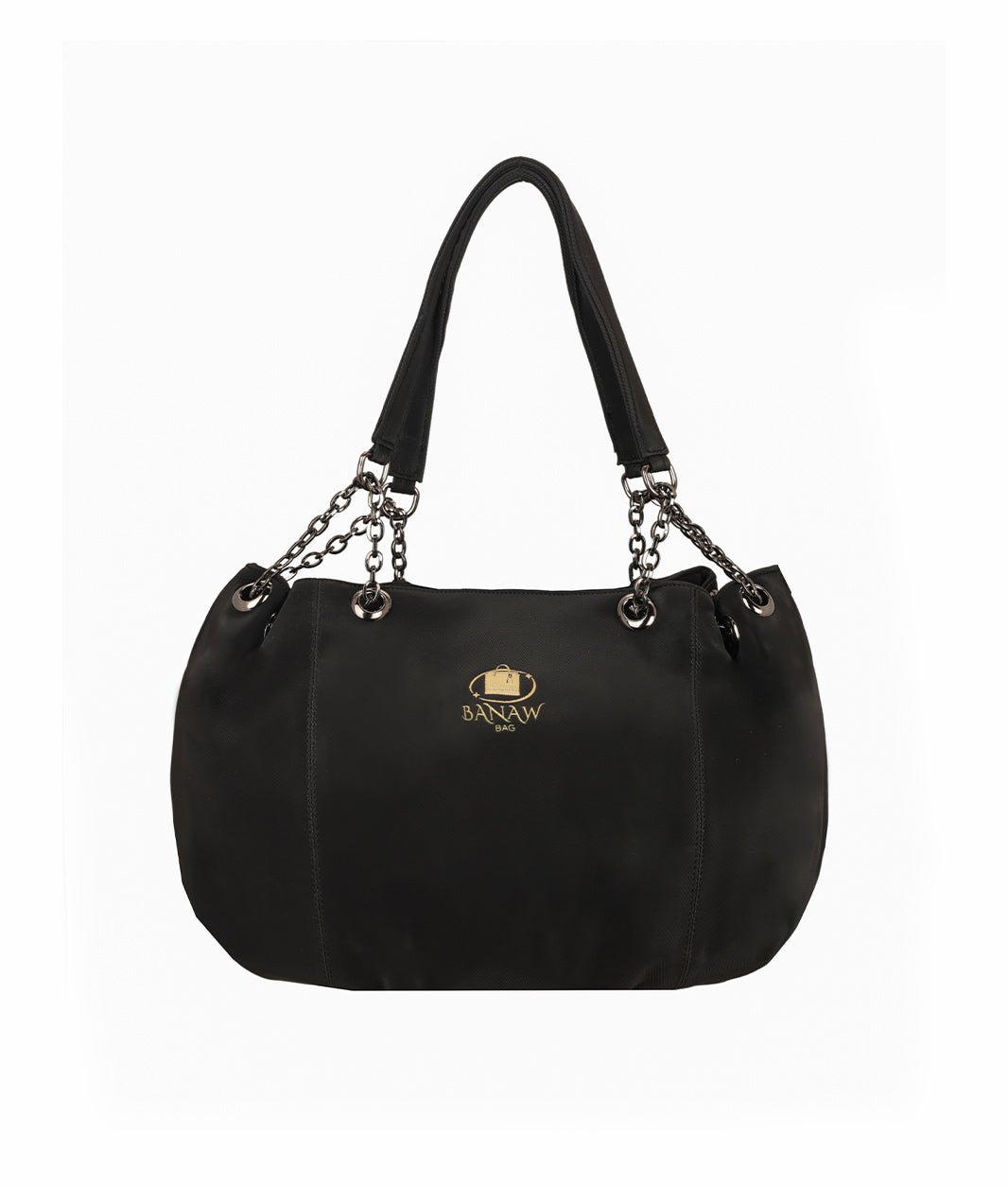 Chain Handle Tote Purse