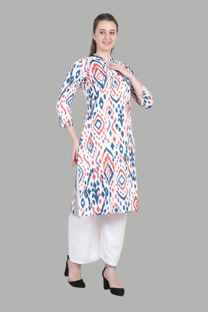 Comfortable women’s fancy print kurti