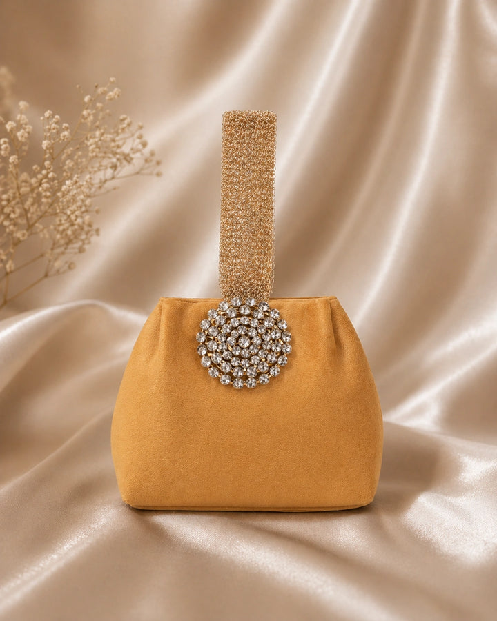 Embellished potli clutch for women