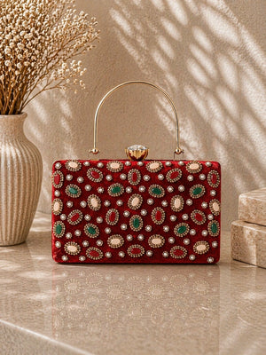 Luxury evening handbag for festive and party wear