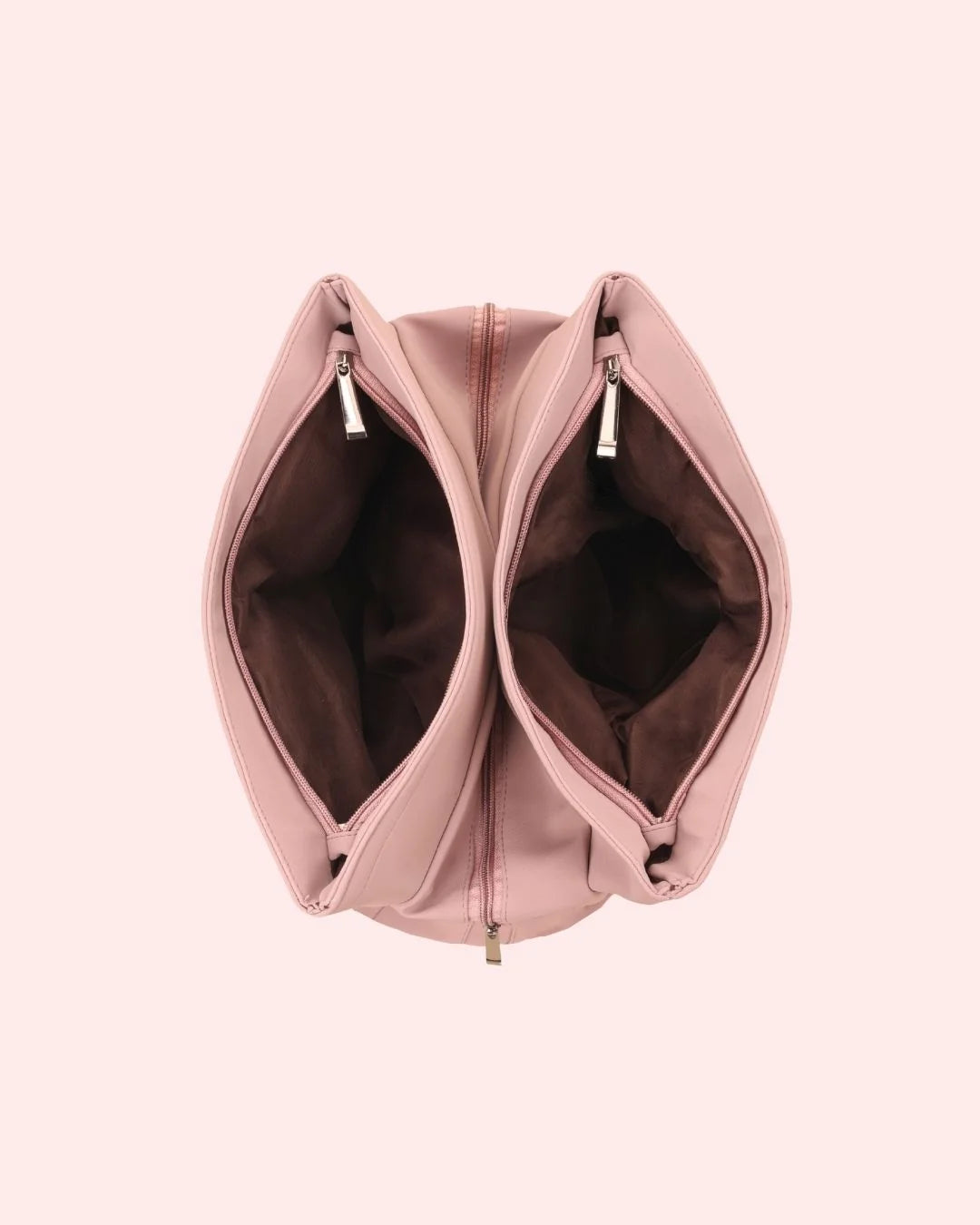 Stylish pink tote handbag for women